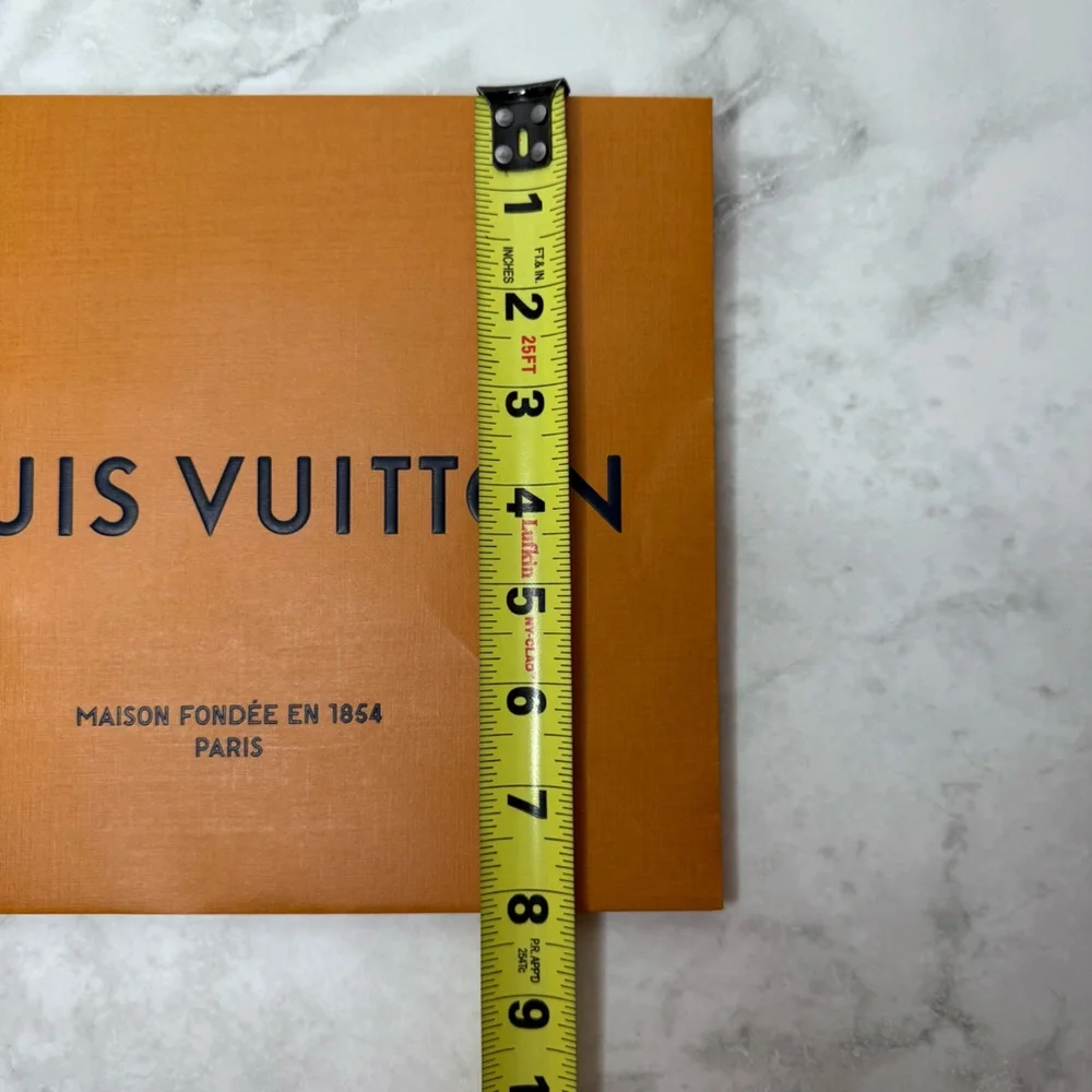 Authentic Louis Vuitton Shopping Bag – Medium Size with Blue Handles